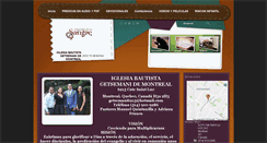 Desktop Screenshot of iglesiagetsemanidemontreal.com